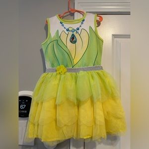 Disney Tiana dress EUC, 6/6x